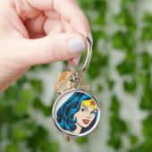 Wonder Woman Face Sleutelhanger (Hand)