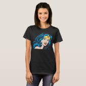 Wonder Woman Face T-shirt (Voorkant volledig)