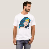 Wonder Woman Face T-shirt (Voorkant volledig)