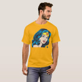 Wonder Woman Face T-shirt (Voorkant volledig)
