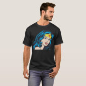 Wonder Woman Face T-shirt (Voorkant volledig)