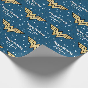 Wonder Woman   Fantastisch marmerpapier Cadeaupapier