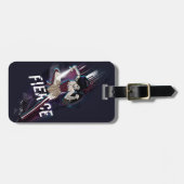 Wonder Woman - Fierce Bagagelabel (Voorkant horizontaal)