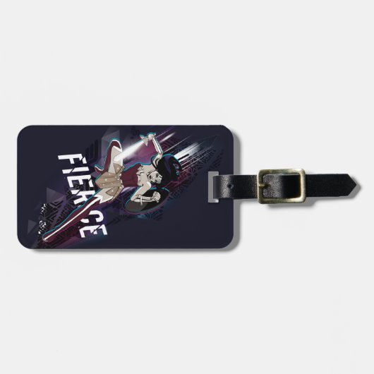 Wonder Woman - Fierce Bagagelabel (Voorkant horizontaal)