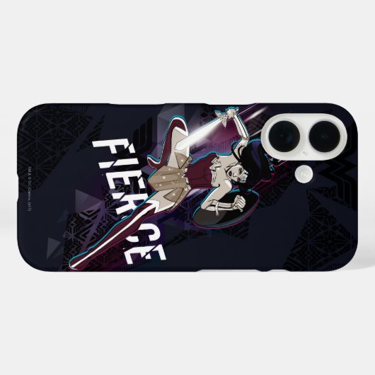 Wonder Woman - Fierce Case-Mate iPhone Case (Achterkant (horizontaal))