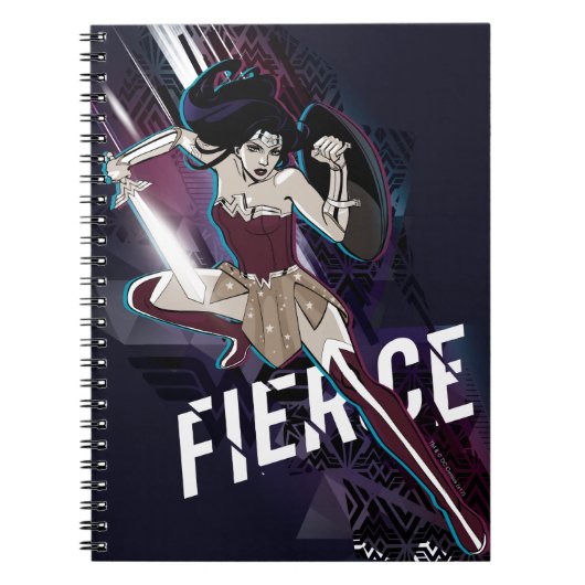 Wonder Woman - Fierce Notitieboek (Voorkant)