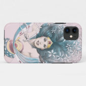 Wonder Woman & Flowers Case-Mate iPhone Case (Achterkant (horizontaal))