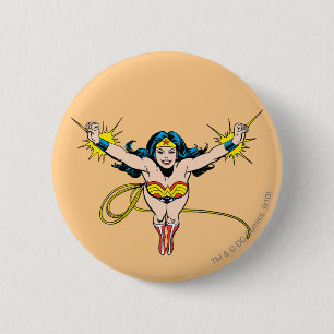 Wonder Woman Fly Forward Ronde Button 5,7 Cm
