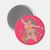 Wonder Woman Freedom Fighter Magneet (Voorkant / Achterkant)