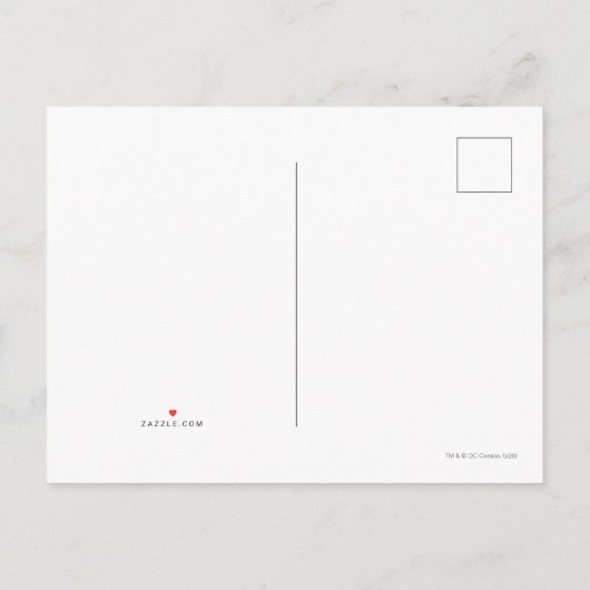 Wonder Woman "Geloof in Wonder" Collage Logo Uitnodiging Briefkaart (Achterkant)