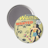 Wonder Woman Gewenst Magneet (Voorkant / Achterkant)