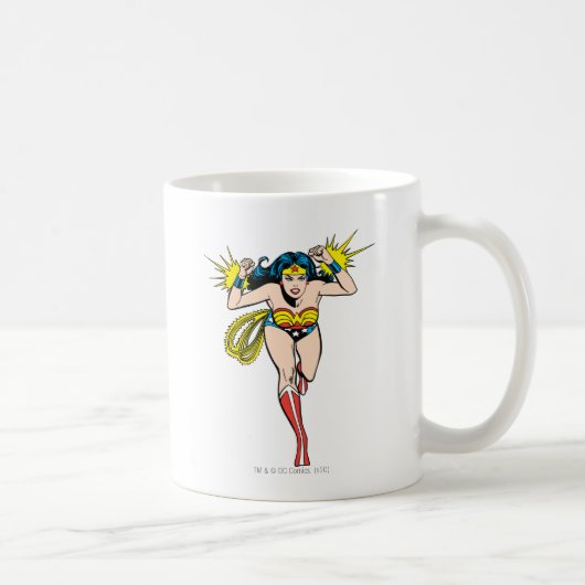 Wonder Woman Glows Cuffs Koffiemok (Rechts)