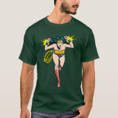 Wonder Woman Glows Cuffs T-shirt (Voorkant)