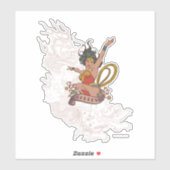 Wonder Woman Goddess Sticker (Vel)