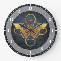 Wonder Woman Gold Symbool over Lasso