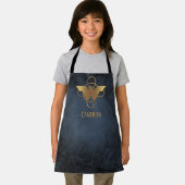 Wonder Woman Gold Symbool over Lasso Schort (Insitu)