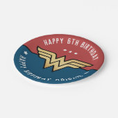 Wonder Woman Golden Logo Birthday Paper Bord (Gekanteld)