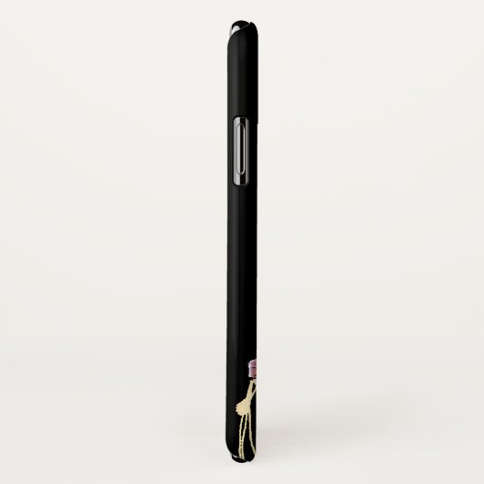 Wonder Woman Gripping Lasso Atop Rock Case-Mate iPhone Case (Achterkant / rechts)