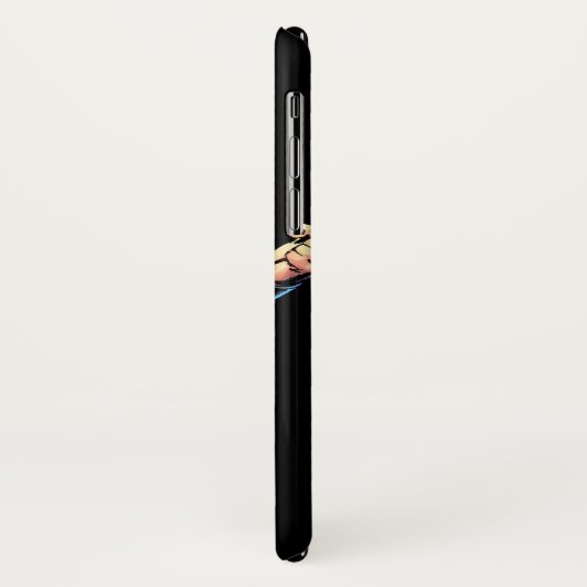 Wonder Woman Gripping Lasso Atop Rock Case-Mate iPhone Case (Achterkant/links)