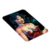 Wonder Woman Gripping Lasso Atop Rock Magneet (Rechterzijde)