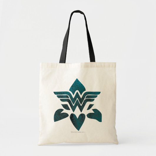 Wonder Woman Grunge Logo Tote Bag (Voorkant)