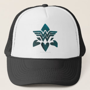 Wonder Woman Grunge Logo Trucker Pet
