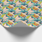 Wonder Woman Hands on Hips Cadeaupapier (Hoek)