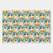 Wonder Woman Hands on Hips Inpakpapier Vel (Voorkant)