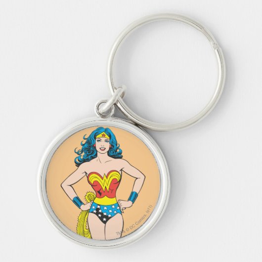 Wonder Woman Hands on Hips Sleutelhanger (Voorkant)