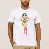 Wonder Woman Hands on Hips T-shirt (Voorkant)