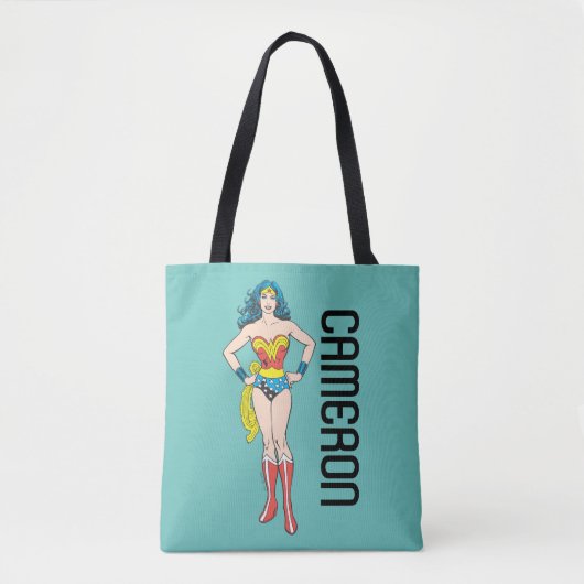 Wonder Woman Hands on Hips Tote Bag (Voorkant)