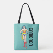 Wonder Woman Hands on Hips Tote Bag (Achterkant)