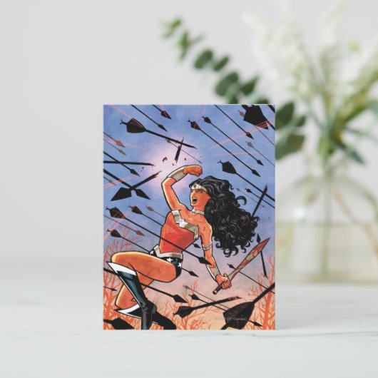 Wonder Woman Hoesje #1 Briefkaart (Staand voorkant)