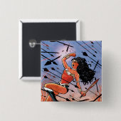 Wonder Woman Hoesje #1 Vierkante Button 5,1 Cm (Voorkant /achterkant)