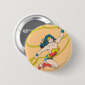 Wonder Woman Holds 3 Ronde Button 5,7 Cm (Voorkant /achterkant)