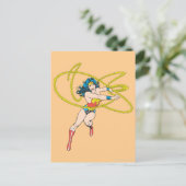 Wonder Woman Holds Lasso 1 Briefkaart (Staand voorkant)
