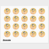 Wonder Woman Holds Lasso 1 Ronde Sticker (Vel)