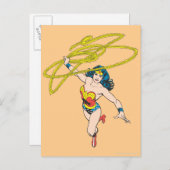 Wonder Woman Holds Lasso 2 Briefkaart (Voorkant / Achterkant)