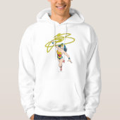 Wonder Woman Holds Lasso 2 Hoodie (Voorkant)