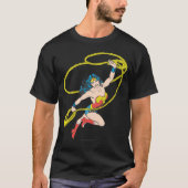 Wonder Woman Holds Lasso 3 T-shirt (Voorkant)