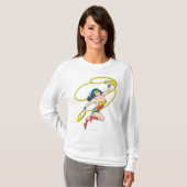 Wonder Woman Holds Lasso 3 T-shirt (Voorkant volledig)