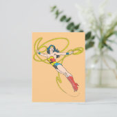 Wonder Woman Holds Lasso 4 Briefkaart (Staand voorkant)