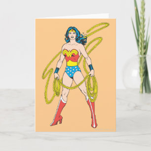 Wonder Woman Holds Lasso 5 Kaart