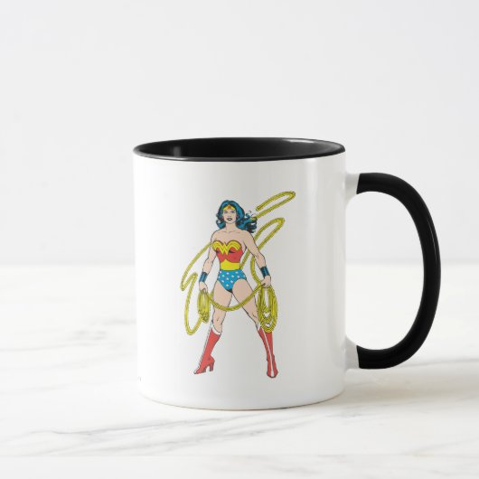 Wonder Woman Holds Lasso 5 Mok (Rechts)