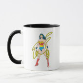 Wonder Woman Holds Lasso 5 Mok (Links)