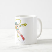 Wonder Woman Holds Lasso Koffiemok (Voorkant rechts)