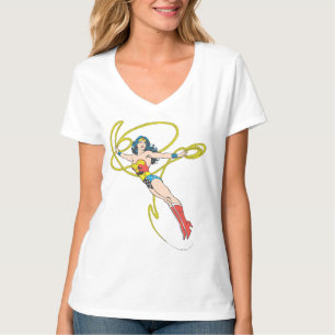 Wonder Woman Holds Lasso T-shirt