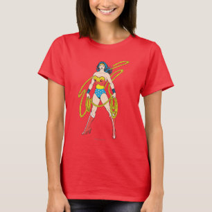 Wonder Woman Holds Lasso T-shirt