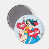 Wonder Woman | Ik val voor je Valentijn Magneet (Voorkant / Achterkant)