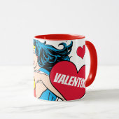 Wonder Woman | Ik val voor je Valentijn Mok (Voorkant rechts)